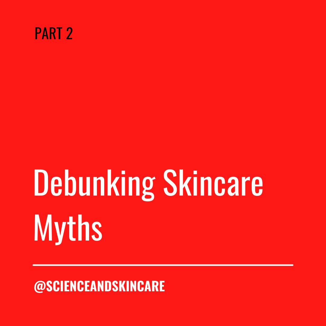 Five Skincare Myths Debunked